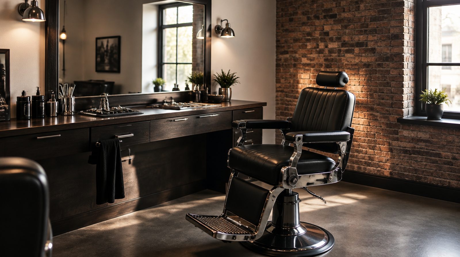 Enterijer barber shopa